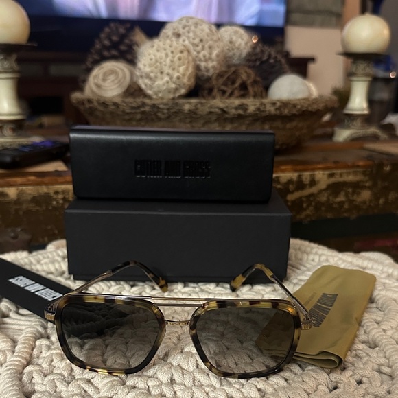 Cutler And Gross Other - Cutler and Gross Tortoise Shell Sunglasses